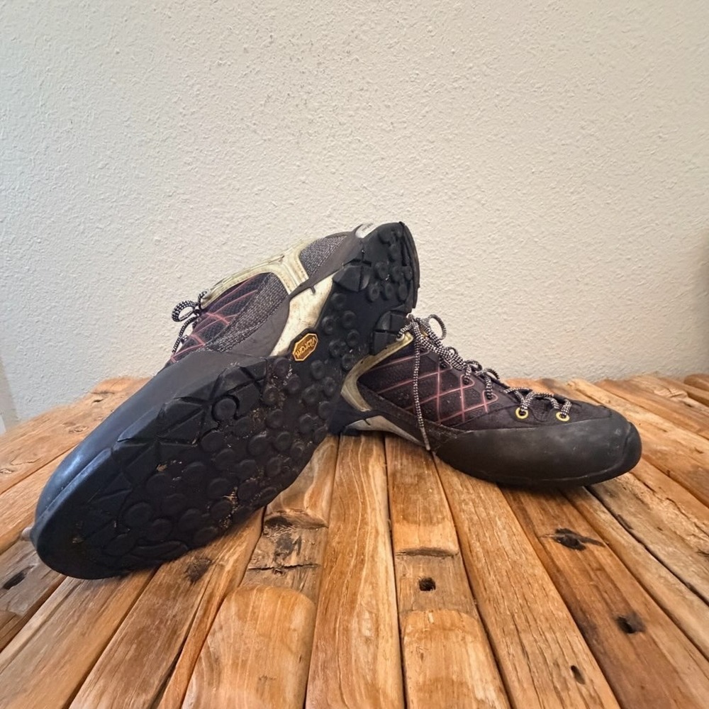 Salewa MS Firetail Hiking Approach Shoes Black Mangold Vibram Mens 12 63012-0907 - Picture 3 of 8